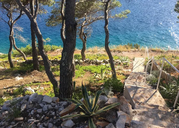 By The Sea With Private Heated Hydromassage Pool Apartment Zirje